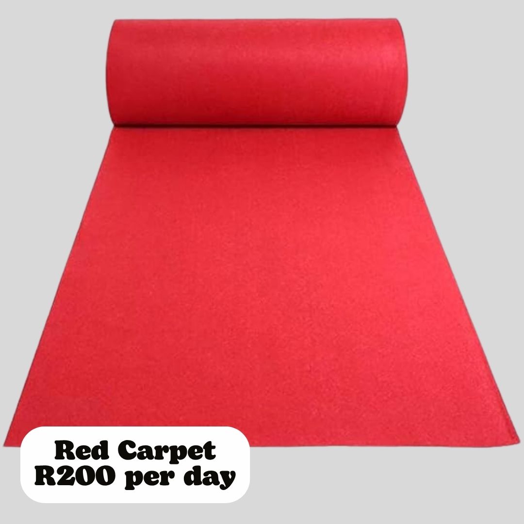 Red Carpet 90cm Wide 5m long (Hire)